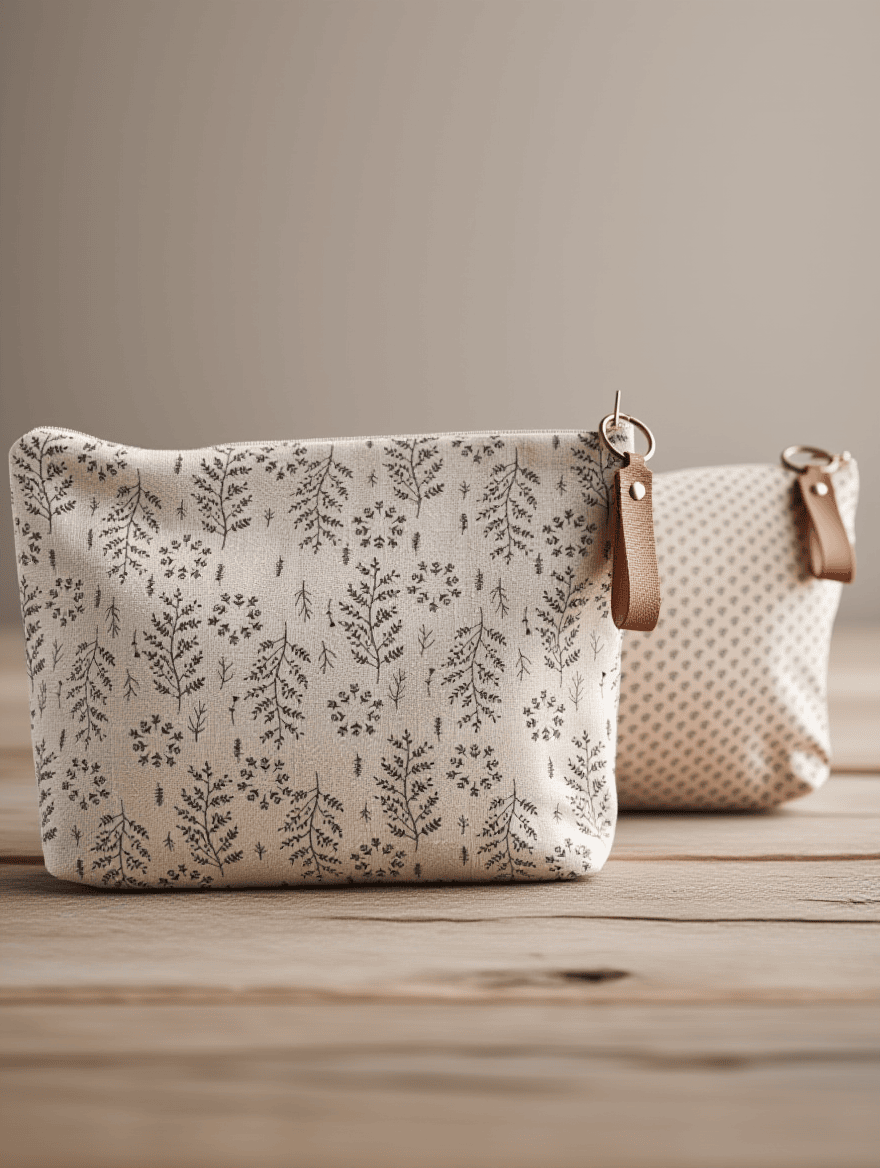 Neceseres hechos a mano con diseños exclusivos