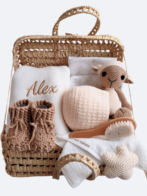 CANASTILLA CLAU BEIGE NATURE