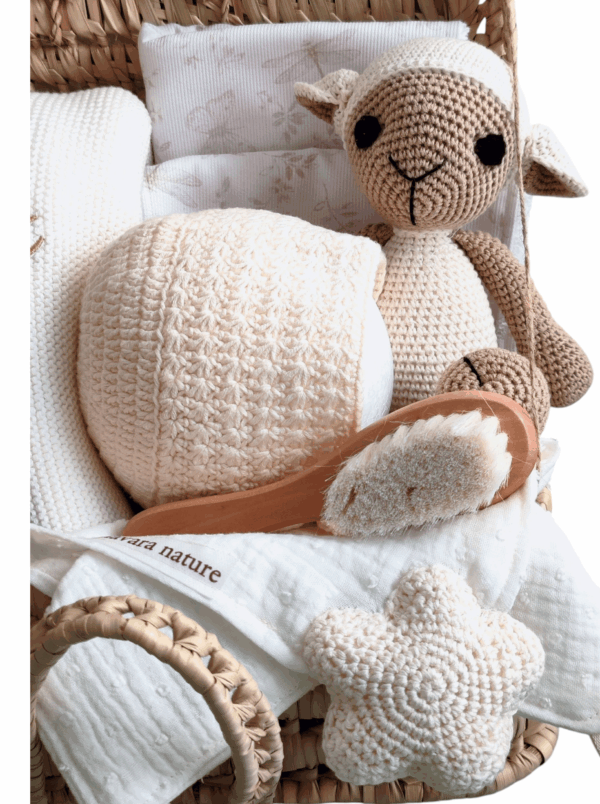 CANASTILLA CLAU BEIGE NATURE - Imagen 3