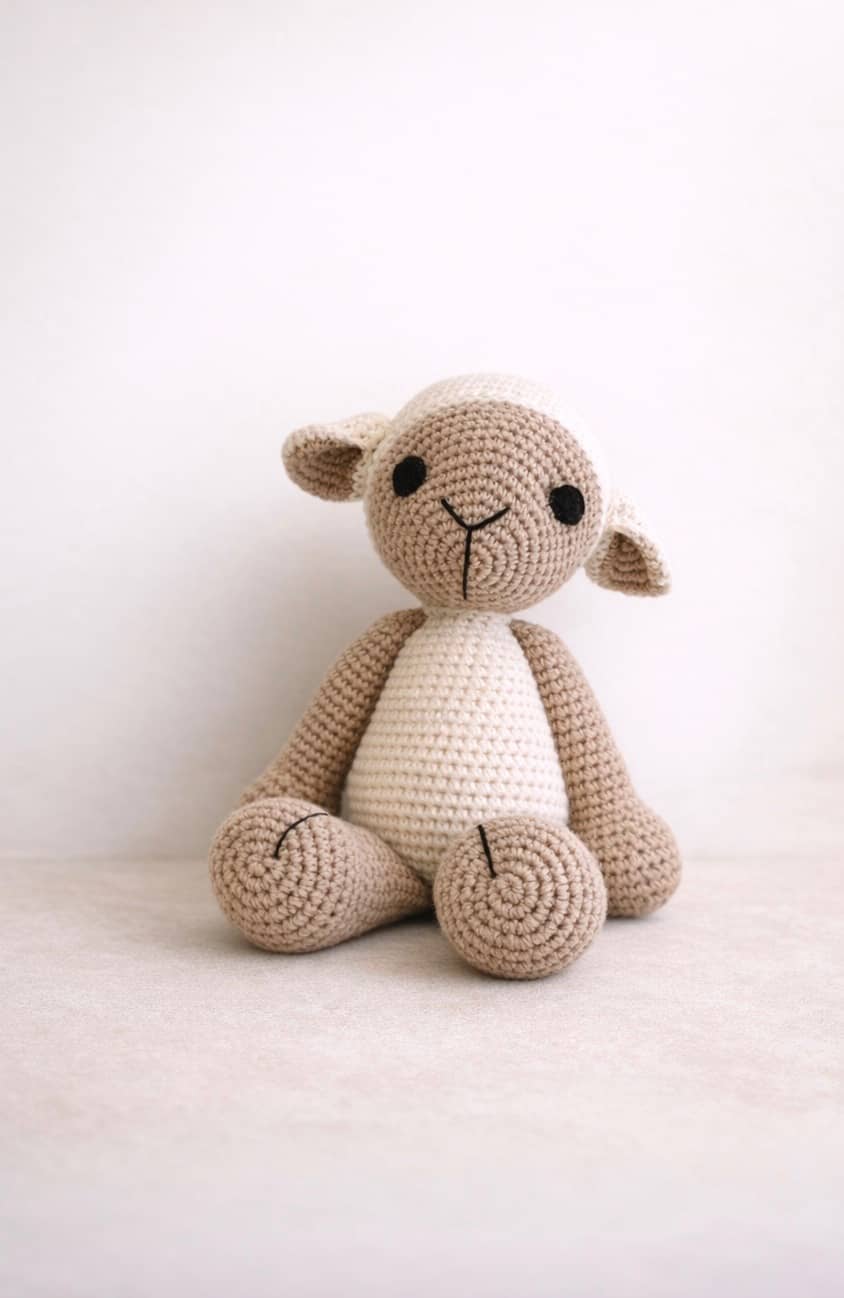 OVEJITA HECHA A MANO