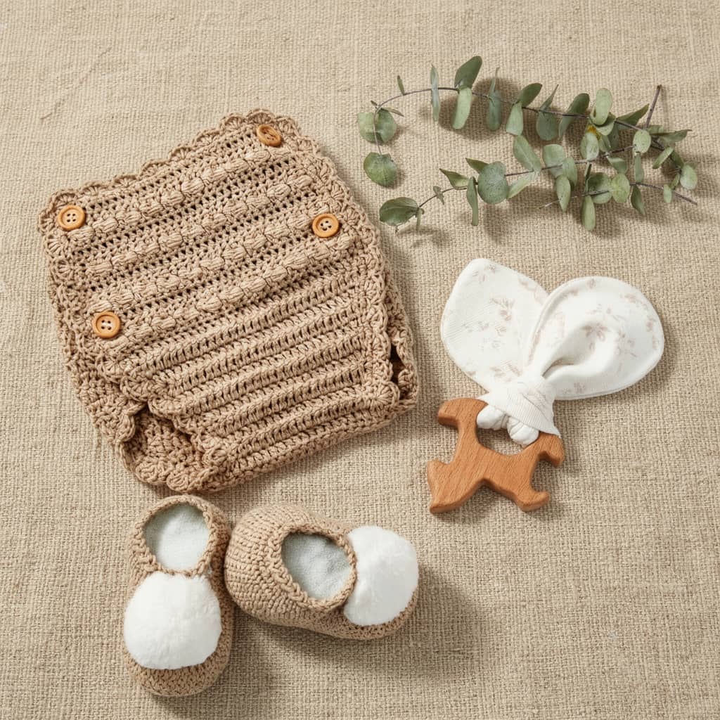 CONJUNTO FLORA ALGODON