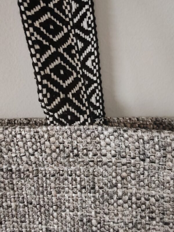 TOTE BAG  BLACK NATURE - Imagen 3
