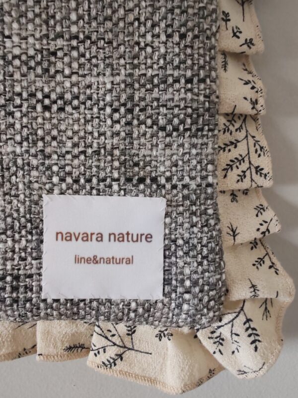 TOTE BAG  BLACK NATURE - Imagen 2