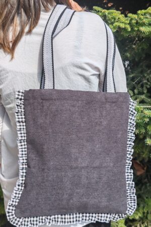 TOTE BAG  VICHY NATURE