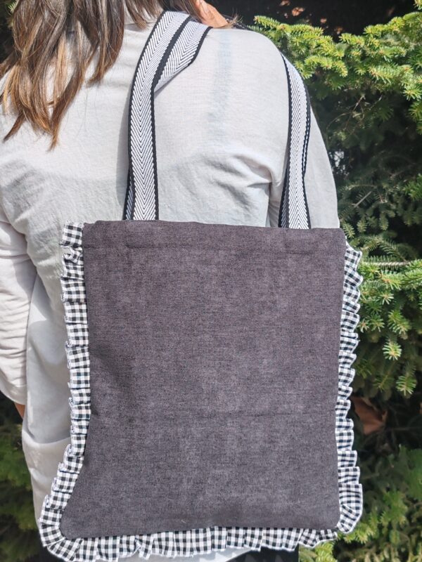 TOTE BAG  VICHY NATURE